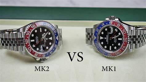 rolex gmt master 2 pepsi mk1 vs mk2|gmt master 2 Pepsi meteorite.